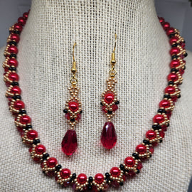 Necklace And Earrings Set